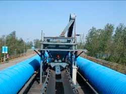 三橋皮帶秤現(xiàn)場安裝